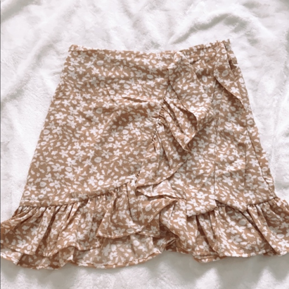 Shein Floral skirt